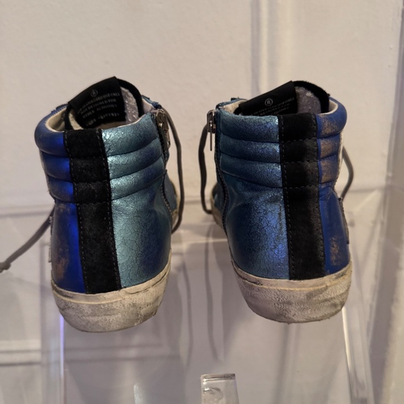 Golden Goose Patent Leather Slide High Tops - Picture 6 of 7